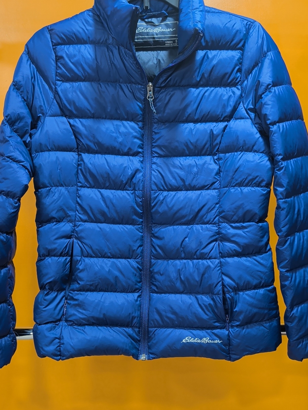 Eddie Bauer Women's Royal  Packable Puffer Jacket20% Feather Size S
